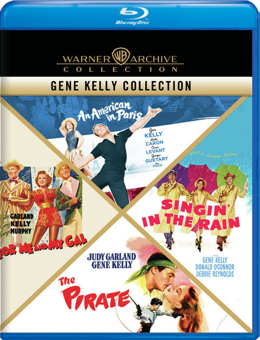 Gene Kelly 4-Film Collection (MOD) (BluRay Movie) - movie cover art