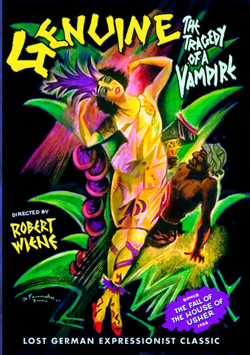 Genuine: The Tragedy of a Vampire (Silent) (MOD) (DVD MOVIE) - movie cover art