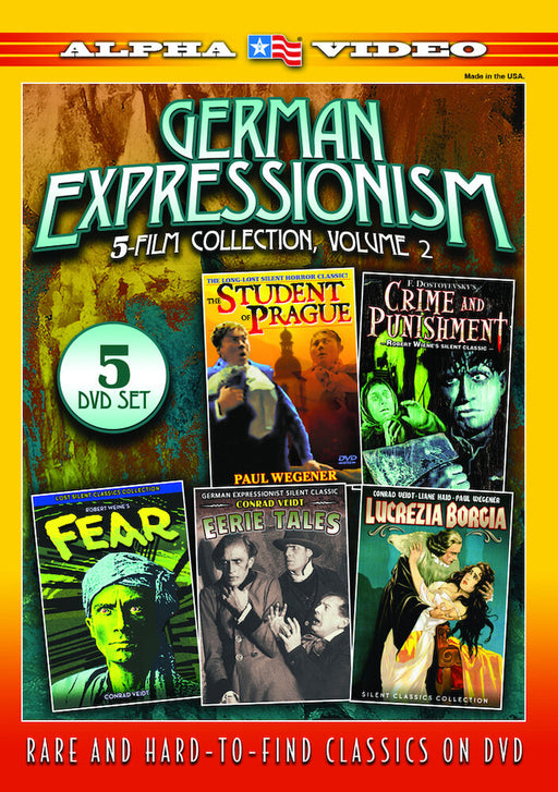German Expressionism 5-Film Collection, Volume 2 (MOD) (DVD MOVIE) - movie cover art