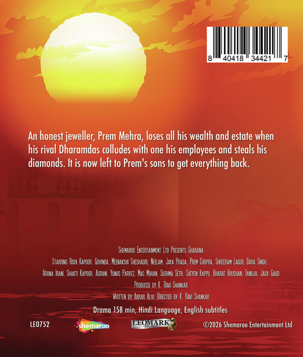 Gharana (MOD) (BluRay Movie) - back cover art