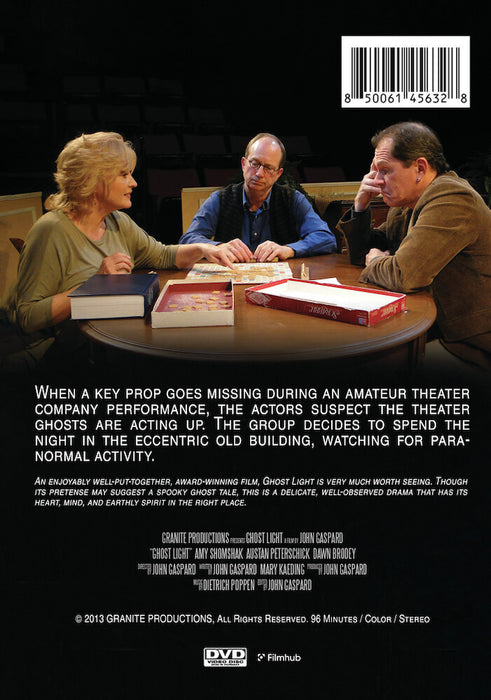 Ghost Light (MOD) (DVD Movie) - back cover art