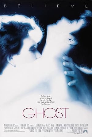 Ghost DVD - movie cover art