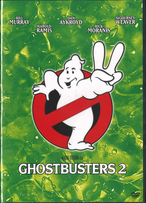 Ghostbusters 2 DVD - movie cover art