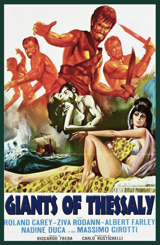 Giants of Thessaly (MOD) (DVD Movie) - movie cover art