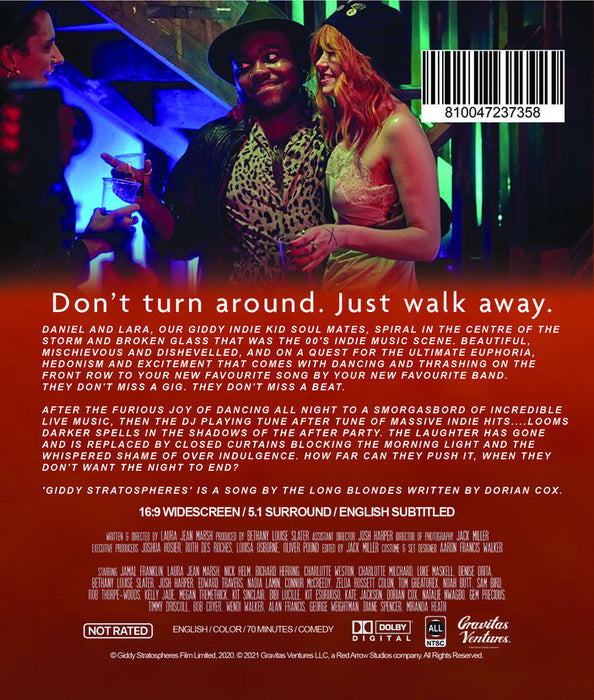 Giddy Stratospheres (MOD) (BluRay Movie) - back cover art