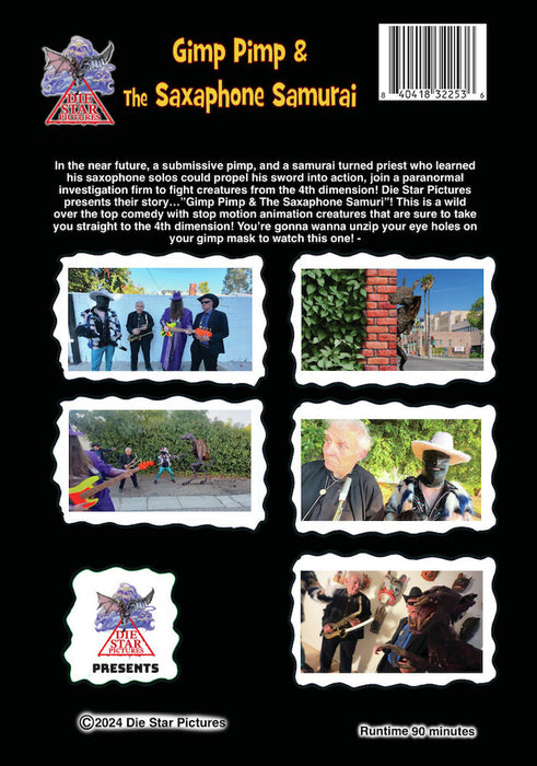 Gimp Pimp (MOD) (DVD Movie) - back cover art