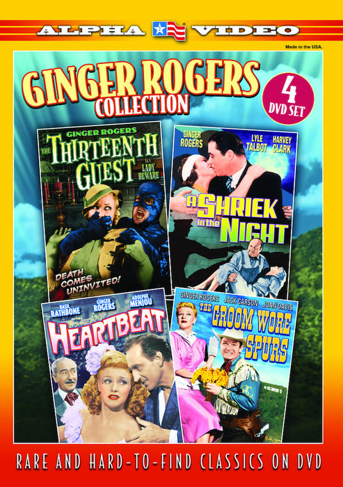 Ginger Rogers Collection (4-DVD) (MOD) (DVD MOVIE)