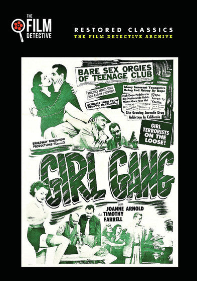 Girl Gang (The Film Detective Restored Version) (MOD) (DVD Movie) - movie cover art