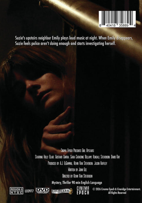 Girl Upstairs (MOD) (DVD Movie) - back cover art