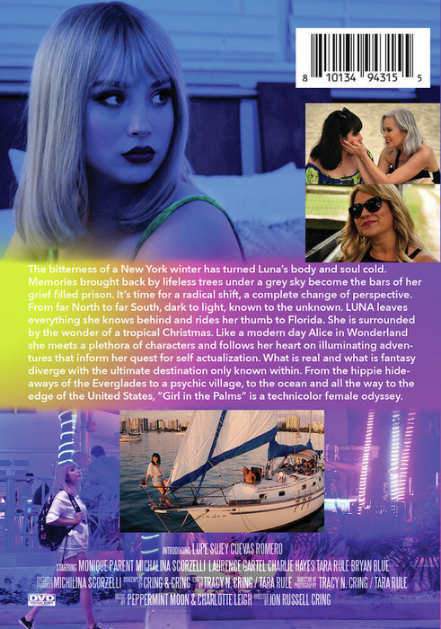Girl in the Palms (MOD) (DVD Movie) - back cover art