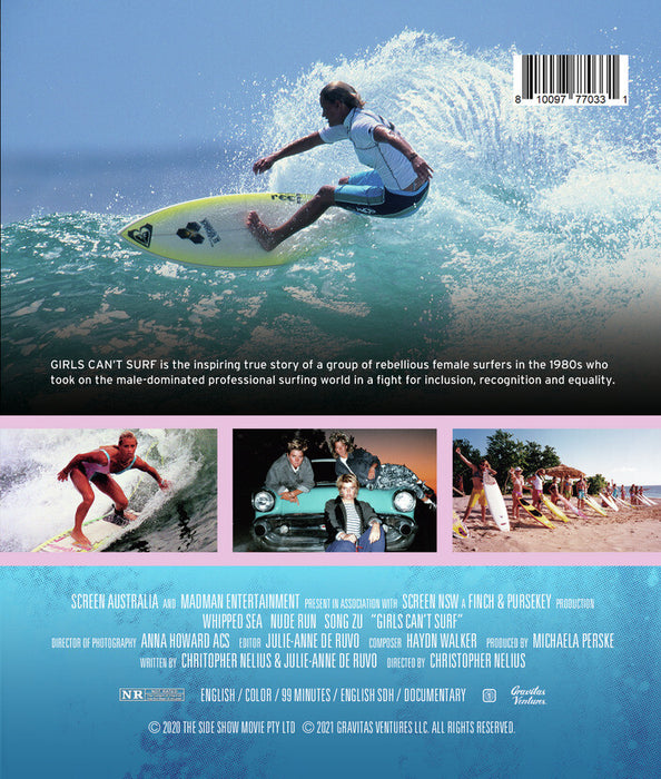 Girls Can't Surf (MOD) (BluRay Movie) - back cover art