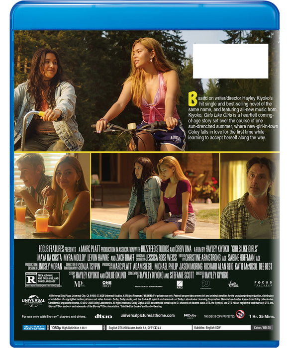 Girls Like Girls (MOD) (BluRay Movie) - back cover art