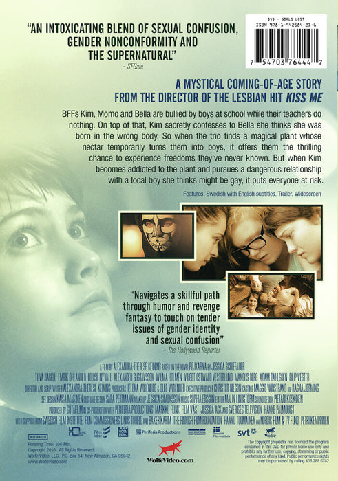 Girls Lost (MOD) (DVD Movie) - back cover art