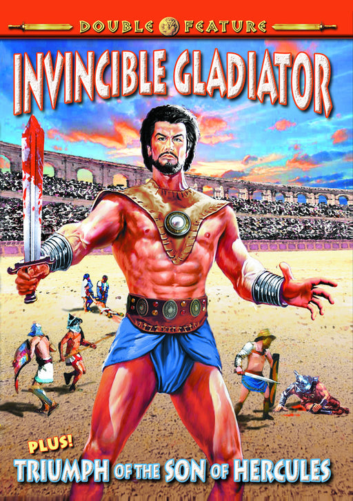 Gladiator Double Feature: Invincible Gladiator (1962) / Triumph of the (MOD) (DVD MOVIE)
