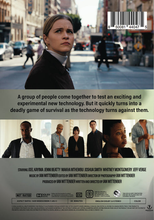 Glasses (MOD) (DVD Movie) - back cover art