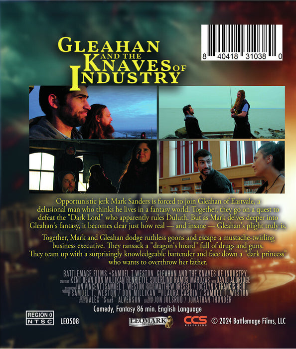 Gleahan and the Knaves of Industry (MOD) (BluRay Movie) - back cover art