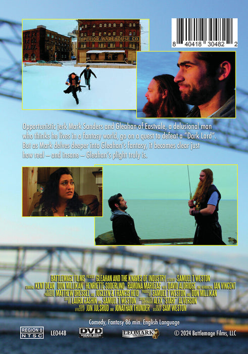 Gleehan and the Knaves of Industry (MOD) (DVD Movie) - back cover art