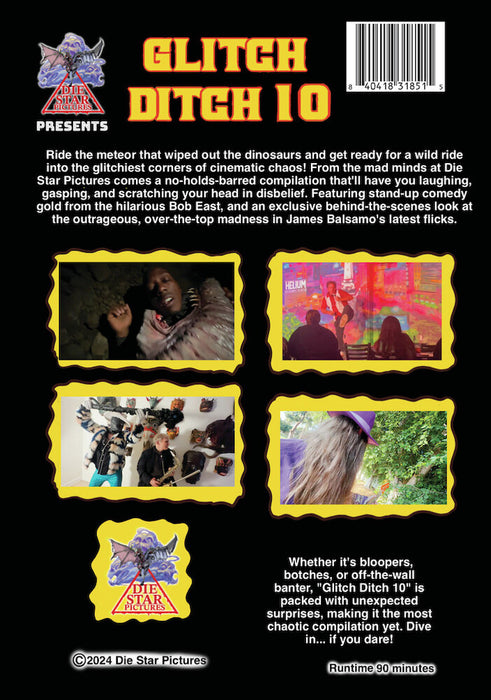 Glitch Ditch 10 (MOD) (DVD Movie) - back cover art