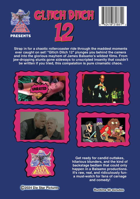 Glitch Ditch 12 (MOD) (DVD Movie) - back cover art