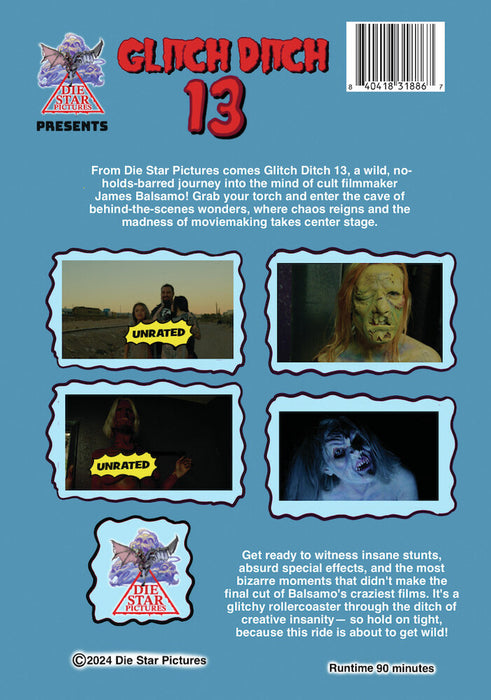 Glitch Ditch 13 (MOD) (DVD Movie) - back cover art