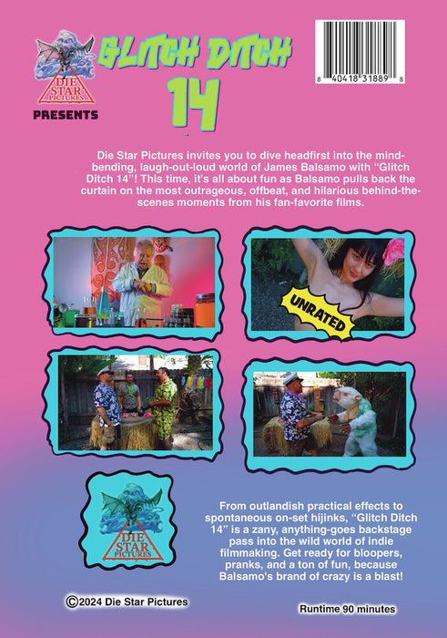 Glitch Ditch 14 (MOD) (DVD Movie) - back cover art