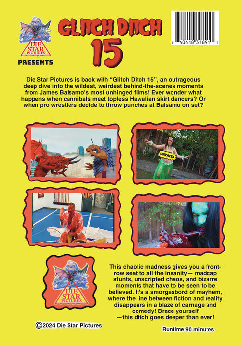 Glitch Ditch 15 (MOD) (DVD Movie) - back cover art