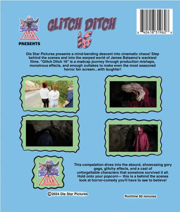 Glitch Ditch 16 (MOD) (BluRay Movie) - back cover art