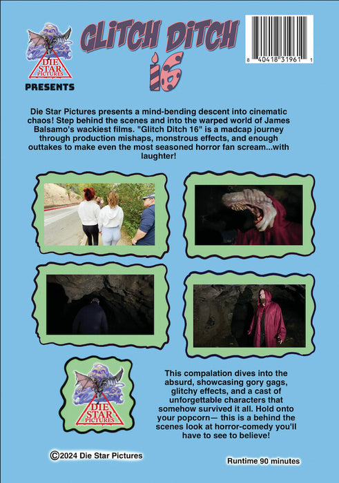 Glitch Ditch 16 (MOD) (DVD Movie) - back cover art