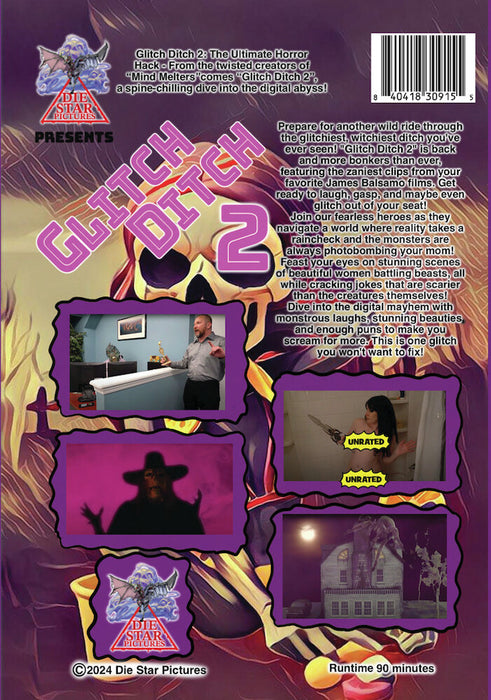 Glitch Ditch 2 (MOD) (DVD Movie) - back cover art