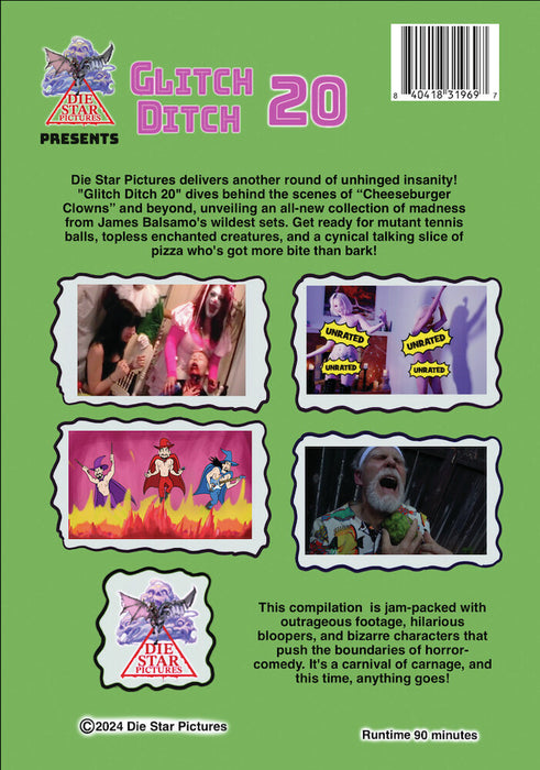 Glitch Ditch 20 (MOD) (DVD Movie) - back cover art