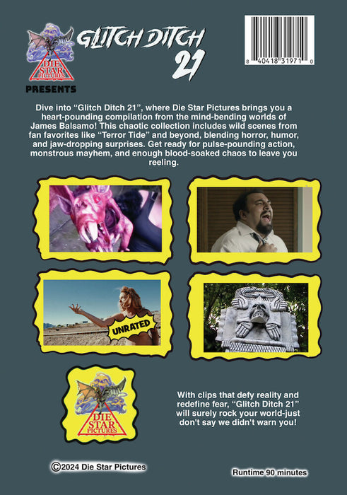 Glitch Ditch 21 (MOD) (DVD Movie) - back cover art