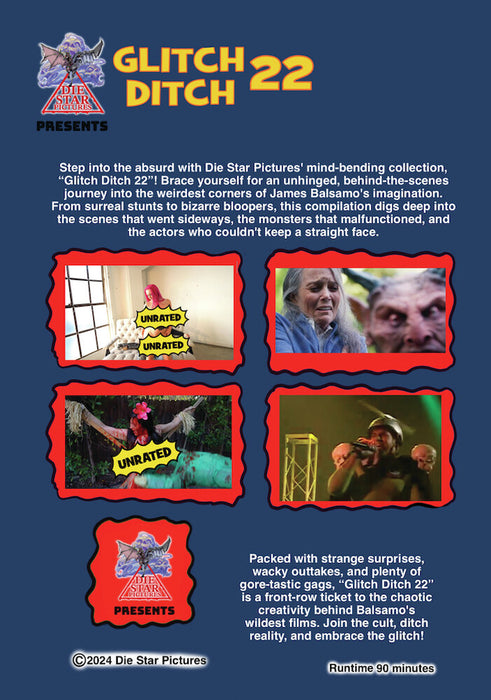 Glitch Ditch 22 (MOD) (DVD Movie) - back cover art