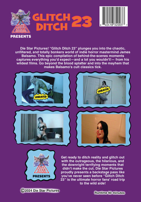 Glitch Ditch 23 (MOD) (DVD Movie) - back cover art