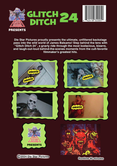 Glitch Ditch 24 (MOD) (DVD Movie) - back cover art