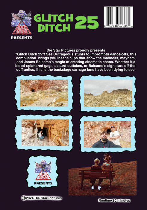 Glitch Ditch 25 (MOD) (DVD Movie) - back cover art