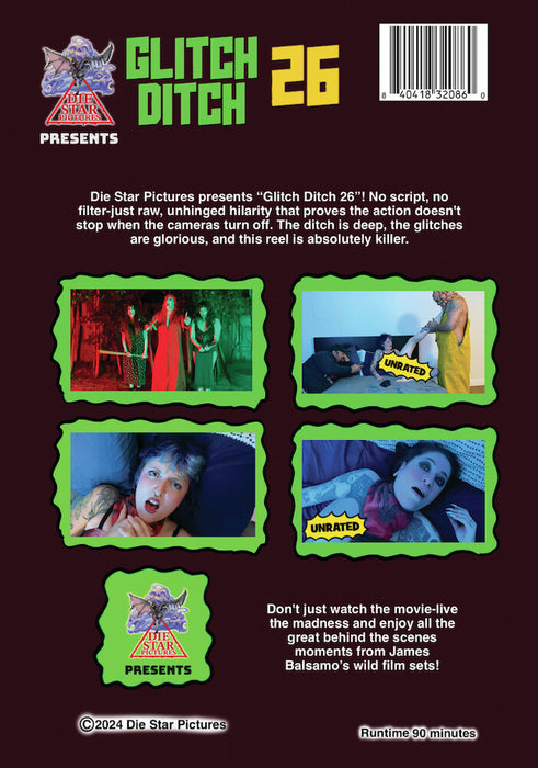 Glitch Ditch 26 (MOD) (DVD Movie) - back cover art