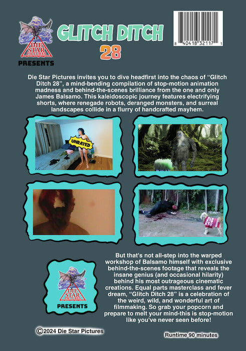Glitch Ditch 28 (MOD) (DVD Movie) - back cover art