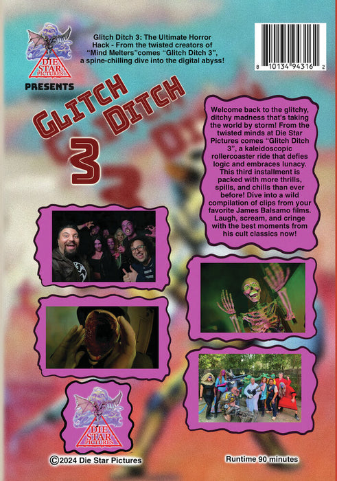Glitch Ditch 3 (MOD) (DVD Movie) - back cover art