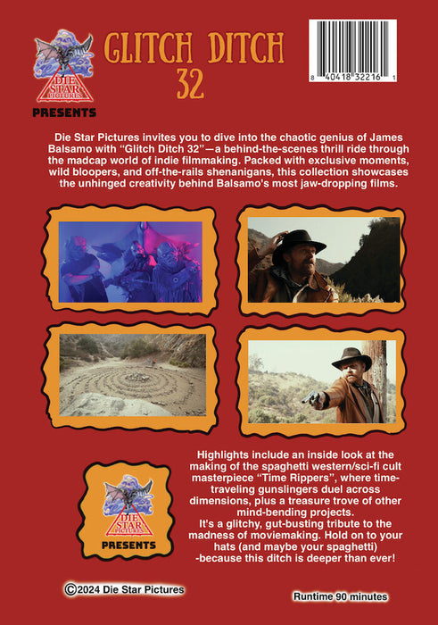 Glitch Ditch 32 (MOD) (DVD Movie) - back cover art