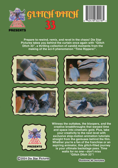 Glitch Ditch 33 (MOD) (DVD Movie) - back cover art