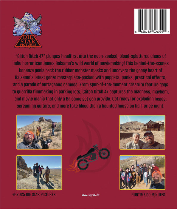 Glitch Ditch 47 (MOD) (BluRay Movie) - back cover art