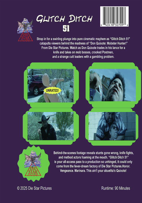 Glitch Ditch 51 (MOD) (DVD Movie) - back cover art