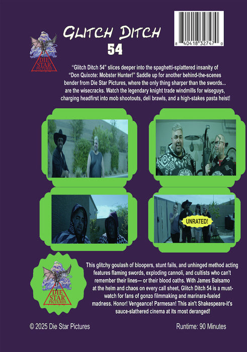 Glitch Ditch 54 (MOD) (DVD Movie) - back cover art