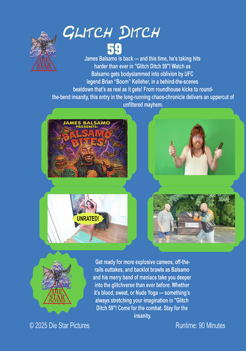 Glitch Ditch 59 (MOD) (DVD Movie) - back cover art