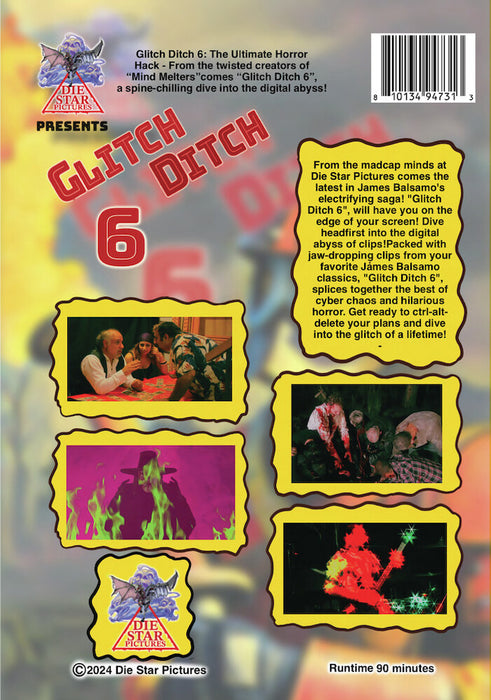 Glitch Ditch 6 (MOD) (DVD Movie) - back cover art