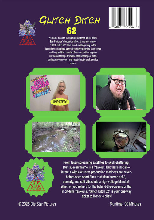 Glitch Ditch 62 (MOD) (DVD Movie) - back cover art