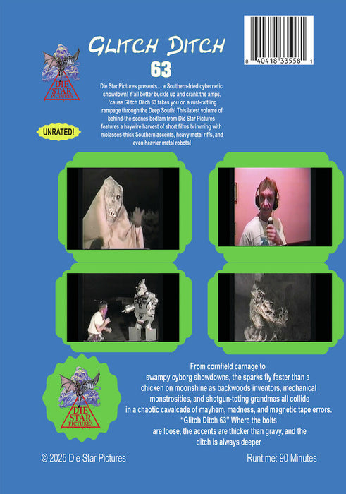 Glitch Ditch 63 (MOD) (DVD Movie) - back cover art