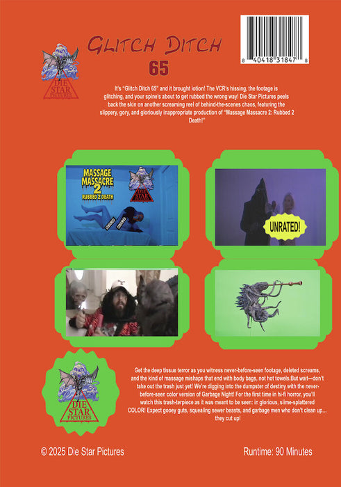 Glitch Ditch 65 (MOD) (DVD Movie) - back cover art