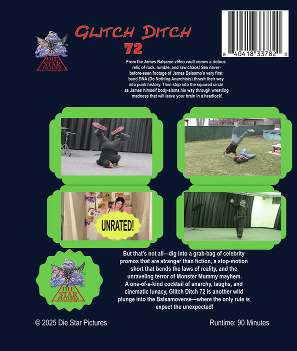 Glitch Ditch 72 (MOD) (BluRay Movie) - back cover art