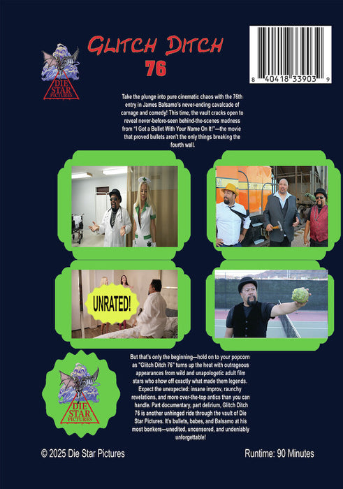 Glitch Ditch 76 (MOD) (DVD Movie) - back cover art